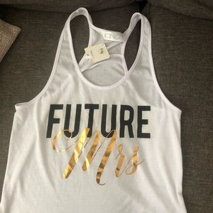 Bride to be tank  top